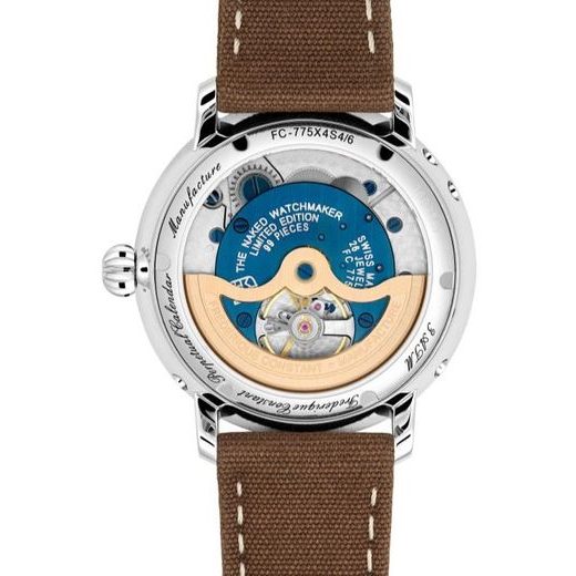 FREDERIQUE CONSTANT MANUFACTURE SLIMLINE PERPETUAL CALENDAR AUTOMATIC THE NAKED WATCHMAKER LIMITED EDITION FC-775TNW4S6 - MANUFACTURE - BRANDS