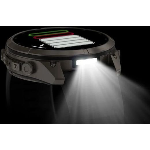 GARMIN FENIX® 9 PRO INREACH - 51 MM, TITANIUM S KOŽENÝM ŘEMÍNKEM WALNUT 010-04337-41 - FENIX 9 PRO INREACH - ZNAČKY