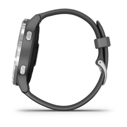 GARMIN VÍVOACTIVE4 SILVER/GRAY BAND 010-02174-03 - GARMIN - ZNAČKY