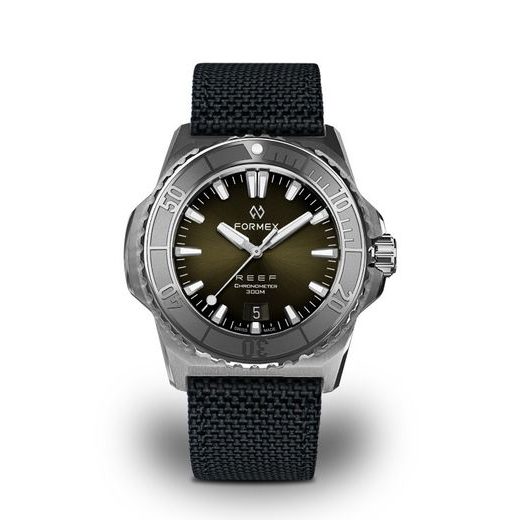 FORMEX REEF 39,5 AUTOMATIC CHRONOMETER GREEN DIAL - REEF - BRANDS