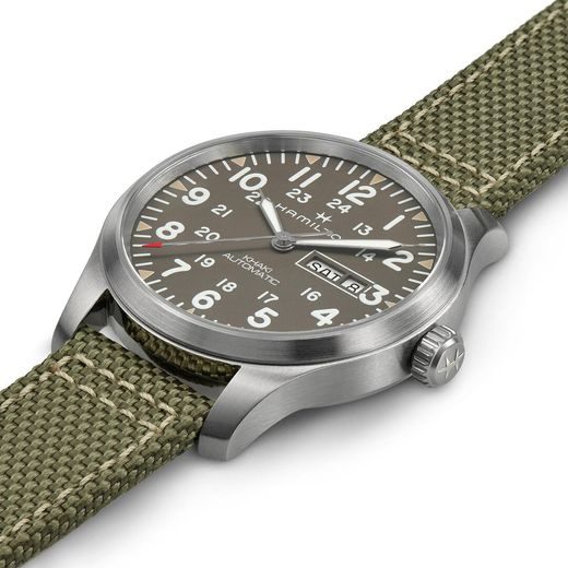 HAMILTON KHAKI FIELD DAY DATE AUTO H70535081 - KHAKI FIELD - ZNAČKY