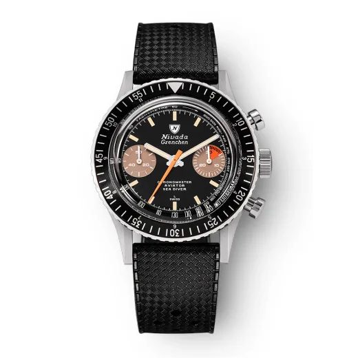 NIVADA GRENCHEN CHRONOMASTER ORANGE BOY INTER. BEZEL - MANUAL - CHRONOMASTER - ZNAČKY