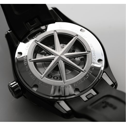 EDOX GRAND OCEAN POWER RESERVE 94500-357GNCA-NIR - GRAND OCEAN - ZNAČKY