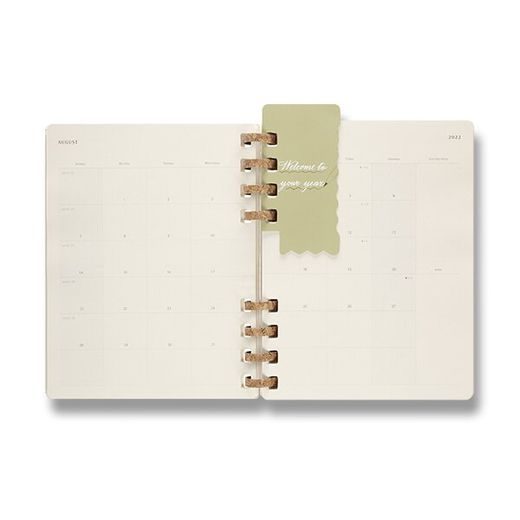 DIÁŘ MOLESKINE SPIRAL ACADEMIC 2023 SVĚTLE ŠEDÝ - TÝDENNÍ/MĚSÍČNÍ - TVRDÉ DESKY - XL 1206/5730319 - DIARIES AND NOTEBOOKS - ACCESSORIES