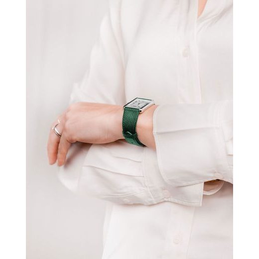 ŘEMÍNEK HIRSCH GIFFONE - TMAVĚ ZELENÝ - STRAPS - ACCESSORIES