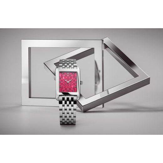 FREDERIQUE CONSTANT CLASSICS CARRÉE BLUSH EDITION BY FELIPAO FC-200PI2C6B - CLASSICS LADIES - MĂRCI