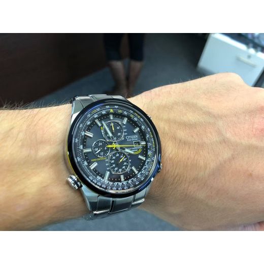 Citizen chronograph blue angels hot sale