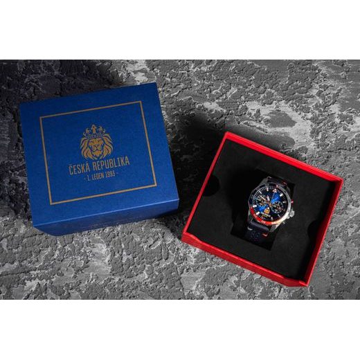 VOSTOK EUROPE LIMITOVANÁ EDICE ČESKÁ REPUBLIKA 6S21-225A481 - LIMITOVANÉ EDICE - ZNAČKY