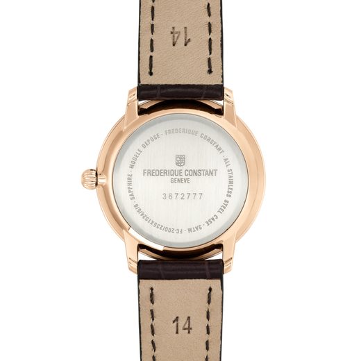FREDERIQUE CONSTANT SLIMLINE LADIES SMALL SECONDS QUARTZ FC-235M1S4 - SLIMLINE LADIES - ZNAČKY