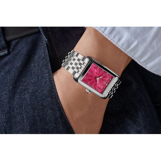 FREDERIQUE CONSTANT CLASSICS CARRÉE BLUSH EDITION BY FELIPAO FC-200PI2C6B - CLASSICS LADIES - MĂRCI