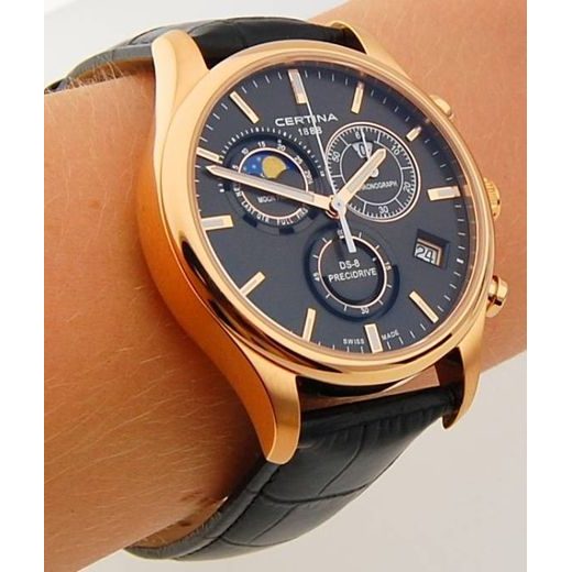 CERTINA DS-8 CHRONOGRAPH MOON PHASE C033.450.36.051.00 - CERTINA - BRANDS