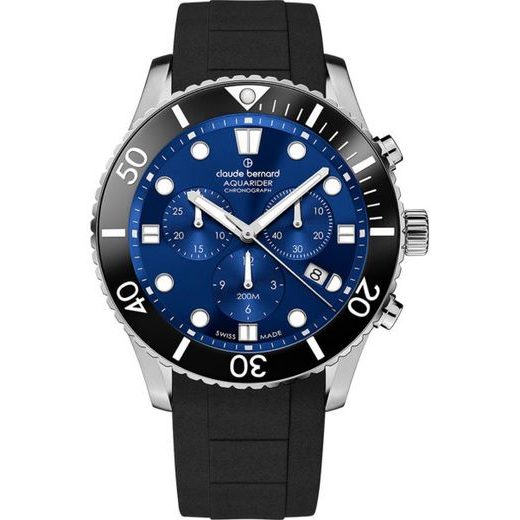 CLAUDE BERNARD AQUARIDER CHRONOGRAPH 10252-3NBCA-BUIB - CLAUDE BERNARD - ZNAČKY