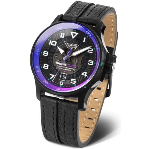 VOSTOK EUROPE EXPEDITION SOUTH POLE AUTOMATIC LINE NH35-592C760 (ČERNÝ KOŽENÝ ŘEMÍNEK) - EXPEDITION NORTH POLE - ZNAČKY