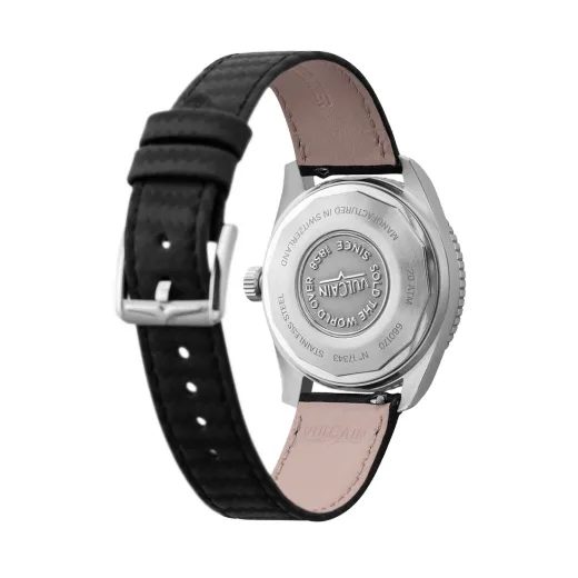 VULCAIN SKINDIVER NAUTIQUE BLUE WITH KHAKI BROWN LUM - SKINDIVER NAUTIQUE - BRANDS