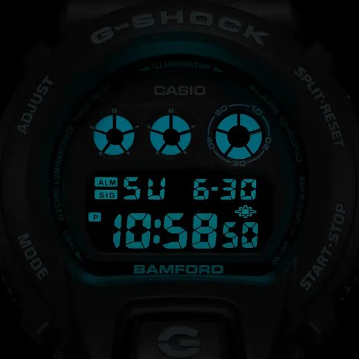 CASIO G-SHOCK DW-6900BWD-1DR BAMFORD LONDON COLLABORATION - G-SHOCK - BRANDS
