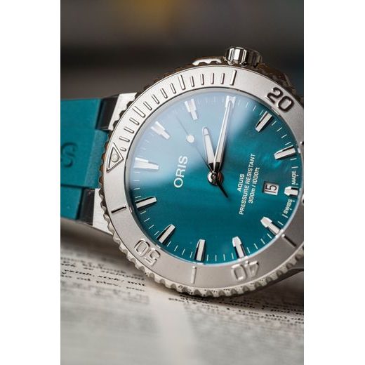 ORIS AQUIS DATE NEW YORK HARBOR LIMITED EDITION II 43,5 MM 01 733 7789 4187-SET - AQUIS - ZNAČKY