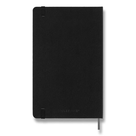 DIÁŘ MOLESKINE PRO 2024 ČERNÝ - TÝDENNÍ -VERTIKÁLNÍ- TVRDÉ DESKY - XL 1206/5723819 - DIÁŘE A ZÁPISNÍKY - OSTATNÍ