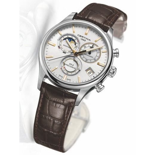 CERTINA DS-8 CHRONOGRAPH MOON PHASE C033.450.16.031.00 - CERTINA - BRANDS