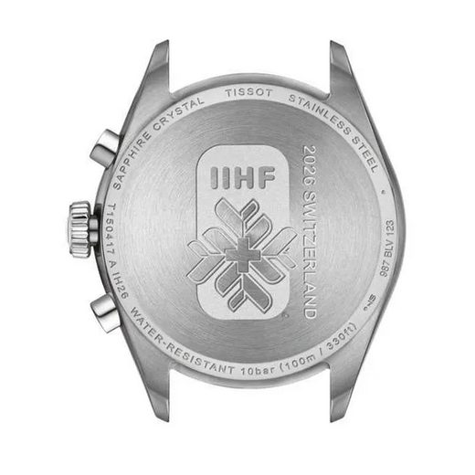TISSOT PR 100 CHRONOGRAPH T150.417.11.351.01 ICE HOCKEY IIHF 2026 SPECIAL EDITION - PR 100 - ZNAČKY