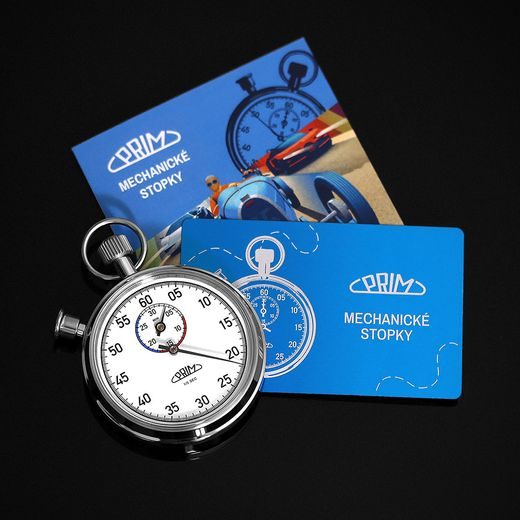 PRIM MECHANICKÉ STOPKY W04P.13216 - KAPESNÍ HODINKY - ZNAČKY