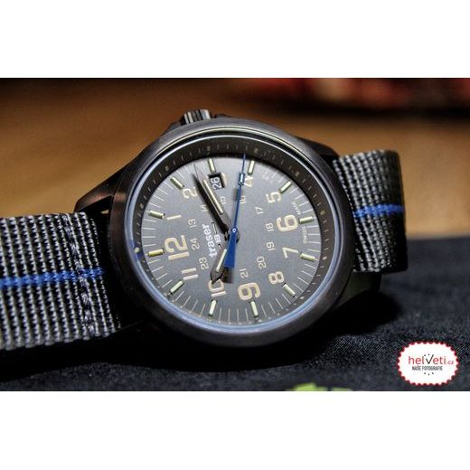 TRASER P67 OFFICER PRO GREY NATO WITH STRIPE - HERITAGE - BRANDS