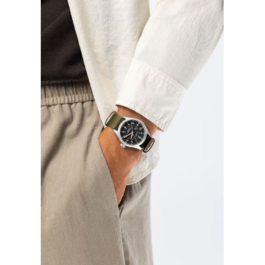 HAMILTON KHAKI FIELD MECHANICAL POWER RESERVE H69509930 - KHAKI FIELD - BRANDS