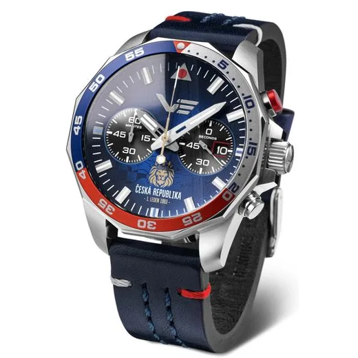 VOSTOK EUROPE LIMITOVANÁ EDICE ČESKÁ REPUBLIKA 6S21-225A481 - LIMITOVANÉ EDICE - ZNAČKY