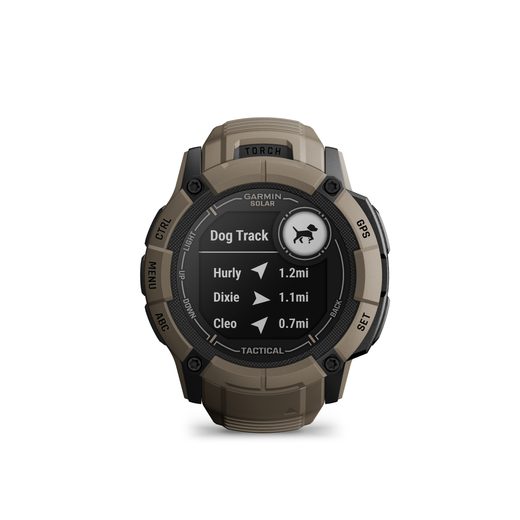 GARMIN INSTINCT® 2X SOLAR – TACTICAL EDITION/ COYOTE TAN 010-02805-02 - INSTINCT 2X SOLAR - ZNAČKY