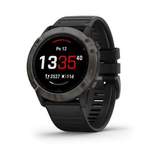 GARMIN FENIX6X PRO SAPPHIRE, GRAYDLC/BLACK BAND (MAP/MUSIC) 010-02157-11 - FENIX 6X - ZNAČKY