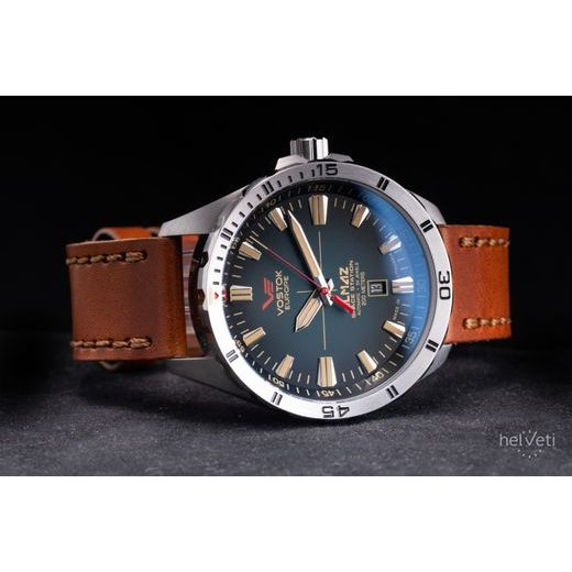 VOSTOK EUROPE ALMAZ AUTOMATIC LINE NH35-320A678 - ALMAZ SPACE STATION - ZNAČKY