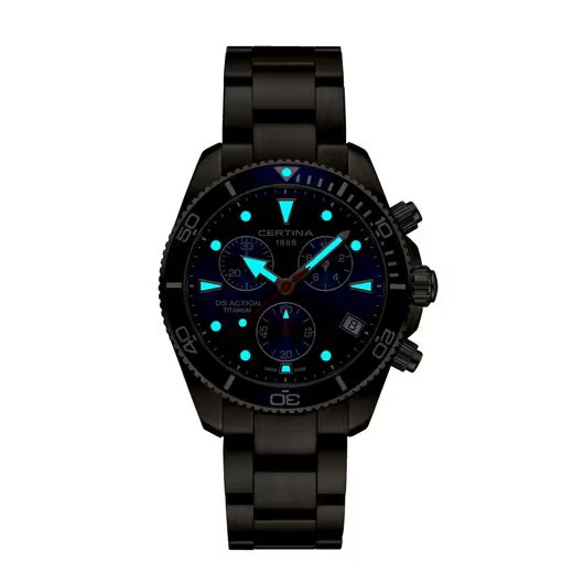 CERTINA DS ACTION CHRONOGRAPH TITANIUM C048.417.44.041.00 - DS ACTION - ZNAČKY