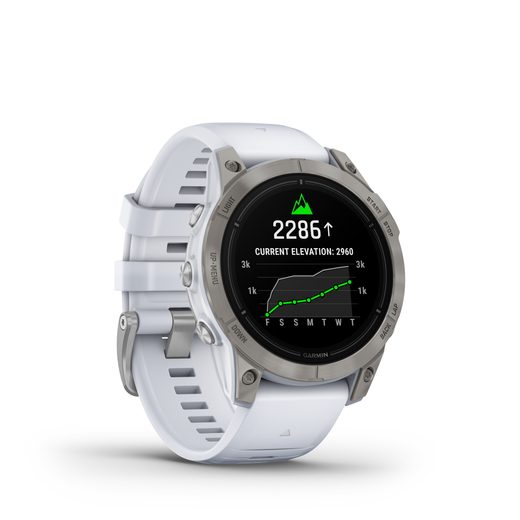 GARMIN EPIX™ PRO 47MM (GEN 2) SAPPHIRE EDITION TITANIUM / WHITESTONE BAND - 010-02803-21 - EPIX - ZNAČKY