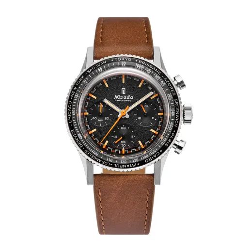 NIVADA GRENCHEN CHRONOKING MECAQUARTZ - INTER. BEZEL - CHRONOMASTER - ZNAČKY