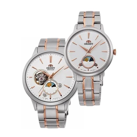 SET ORIENT CLASSIC SUN AND MOON RA-AS0101S A RA-KB0001S - HODINKY PRO PÁRY - HODINKY