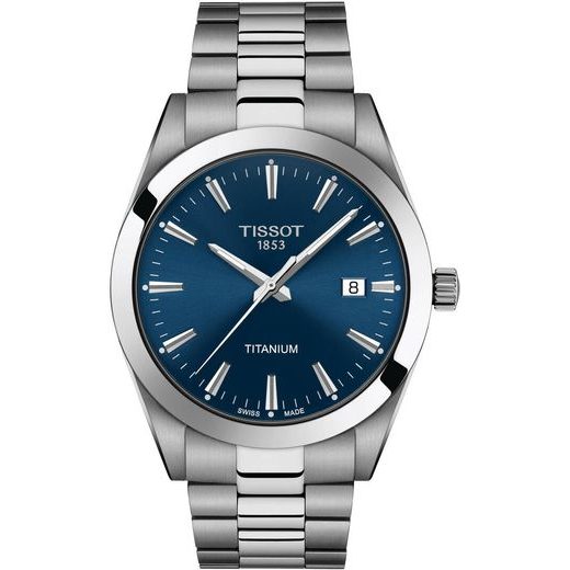 TISSOT GENTLEMAN QUARTZ TITANIUM T127.410.44.041.00 - GENTLEMAN - BRANDS