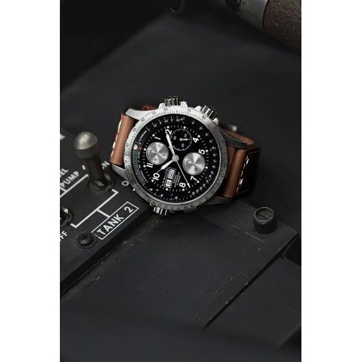 HAMILTON KHAKI AVIATION X-WIND AUTO CHRONO H77616533 - KHAKI AVIATION - ZNAČKY