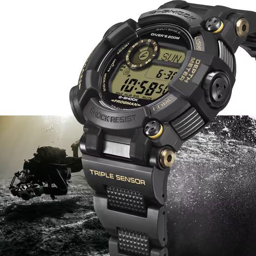 CASIO G-SHOCK FROGMAN GWF-D1000BC-1ER - FROGMAN - ROBNE MARKE