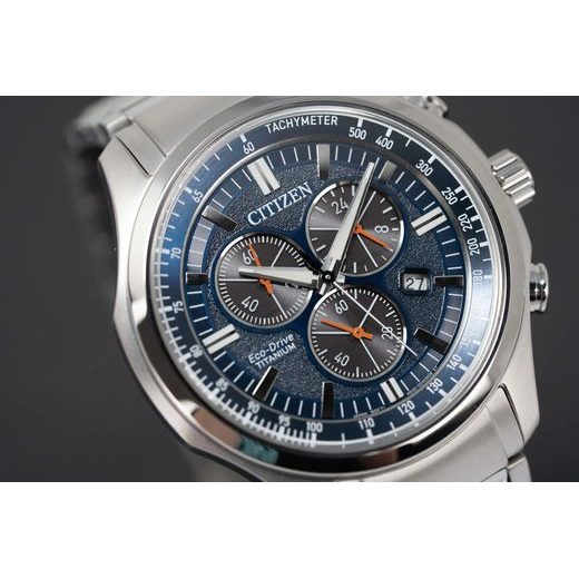 CITIZEN ECO-DRIVE SPORTS CHRONOGRAPH SUPER TITANIUM AT2530-85L - SUPER TITANIUM - ZNAČKY