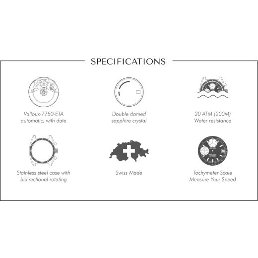 NIVADA GRENCHEN AUTOCHRON YELLOW AUTOMATIC - AUTOCHRON - BRANDS