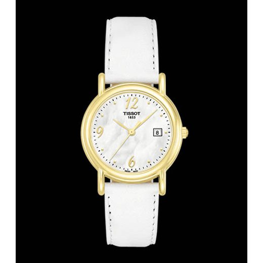 TISSOT CARSON QUARTZ 18K GOLD T71.3.129.74 - TISSOT - ZNAČKY