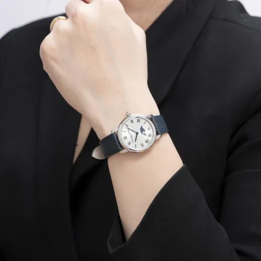 FREDERIQUE CONSTANT SLIMLINE LADIES MOONPHASE QUARTZ FC-206RS1S6 - SLIMLINE LADIES - BRANDS