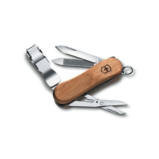 NŮŽ VICTORINOX NAIL CLIP WOOD 580 0.6461.63B1 - POCKET KNIVES - ACCESSORIES