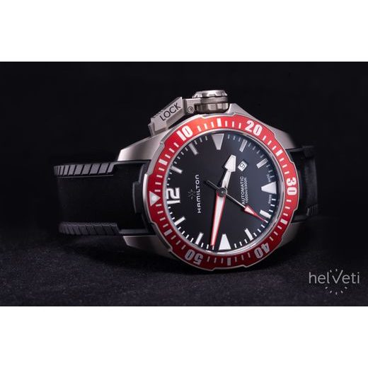 HAMILTON KHAKI NAVY FROGMAN TITANIUM AUTO H77805335 - KHAKI NAVY - ZNAČKY