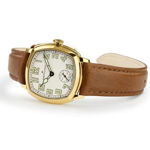 HAMILTON AMERICAN CLASSIC CUSHION MECHANICAL 30MM H36119520 - AMERICAN CLASSIC - ZNAČKY
