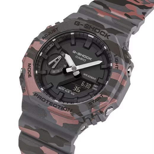 CASIO G-SHOCK GA-2100CM-8AER CAMOUFLAGE SERIES - CASIOAK - ZNAČKY