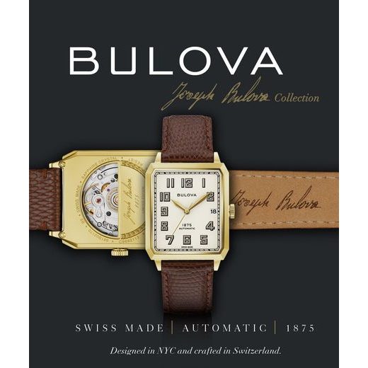 BULOVA JOSEPH BULOVA LIMITED EDITION 97B192 - BULOVA - ZNAČKY