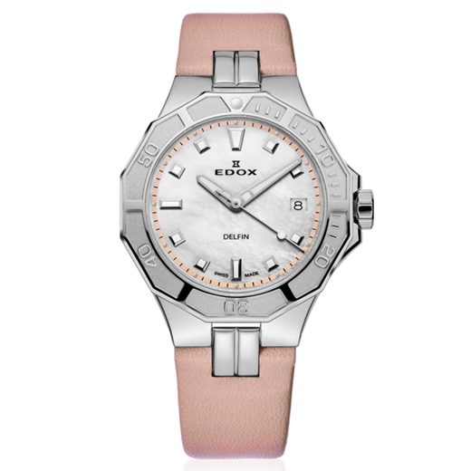 EDOX SPORT DELFIN DIVER DATE LADY 53020-3C-NARN - DELFIN - BRANDS