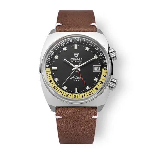 NIVADA GRENCHEN ANTARCTIC GMT - BLACK - ANTARCTIC - BRANDS