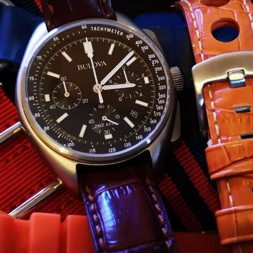 BULOVA 96B251 SPECIAL EDITION LUNAR PILOT CHRONOGRAPH WATCH - ARCHIVE SERIES - BRANDS