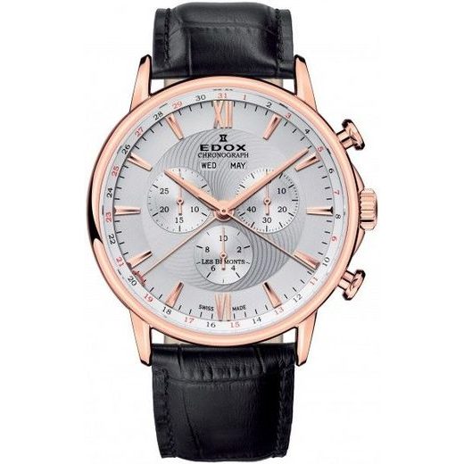 EDOX LES BÉMONTS CHRONOGRAPH COMPLICATION 10501-37R-AIR - LES BÉMONTS - ZNAČKY